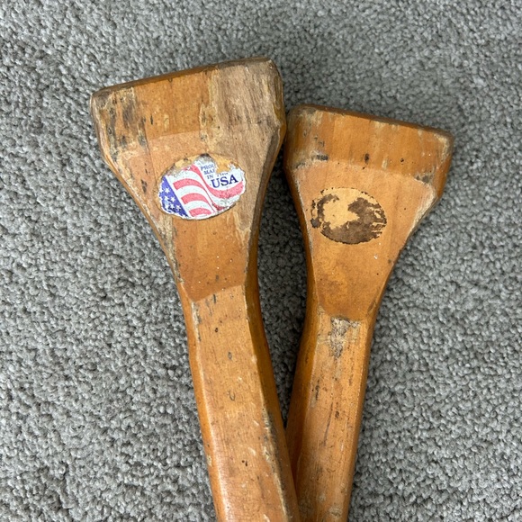 Vintage Wooden‎ Kayak paddle, canoe paddle. 47” USA. - Picture 9 of 11